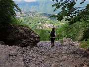 61 Scendiamo dal tosto Sentiero Vetta